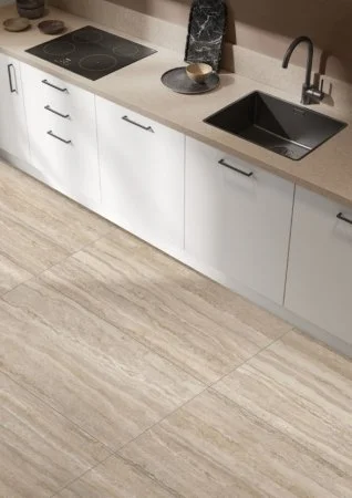 Керамогранит Vitra CityStone Травертин Линейный 60х120 (Натуральная и Реттифицированная) в Новокузнецке