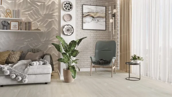 Каменно-полимерная плитка Alpine Floor Solo Plus Виваче ЕСО 14-201, 4 мм, 43 класс в Новокузнецке