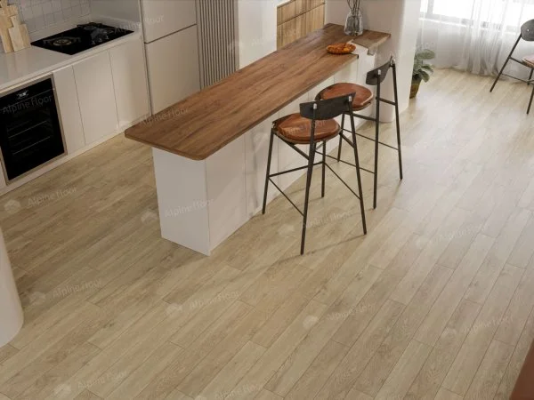 Каменно-полимерная плитка Alpine Floor Grand Sequoia Village Миндаль ECO 11-607 4мм, 43 класс в Новокузнецке