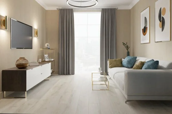 Ламинат Egger PRO 8/32 Дуб Кортина белый EPL034 в Новокузнецке