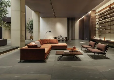 Керамогранит Italon Метрополис Аркадиа Браун 80х160 (Натуральная и Реттифицированная) в Новокузнецке