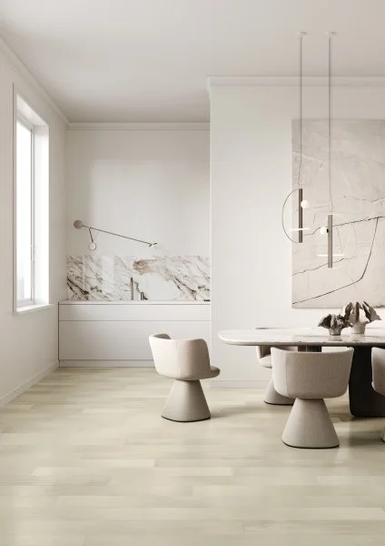 Паркетная доска Quartz Parquet Классик 7 мм Клён Американский Белый 400-56 в Новокузнецке