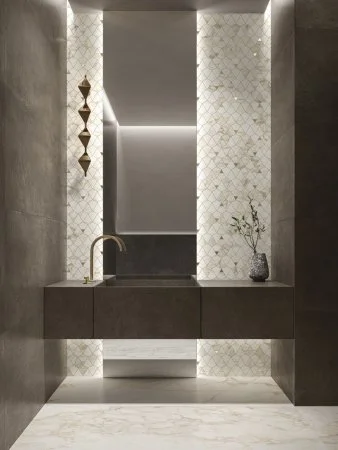 Керамогранит Italon Этернум Кофи 60х120 (Натуральная и Реттифицированная) в Новокузнецке