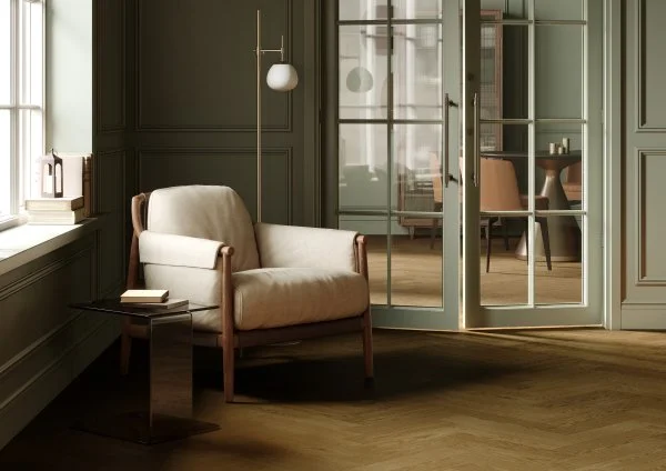 Паркетная доска Quartz Parquet Штучный паркет Дуб Кедровый Латте 44-1258-59 в Новокузнецке