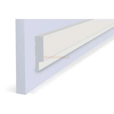 Финишный молдинг LF124A NP правый белый (42х12х2700мм) в Новокузнецке