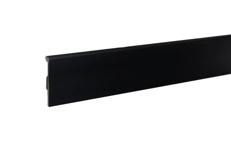 Плинтус дюрополимерный Bonkeel 02 Черный (80х14х2000 мм) в Новокузнецке