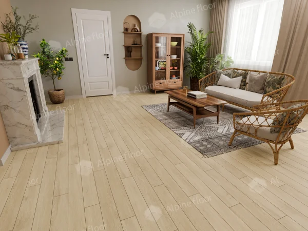 Каменно-полимерная плитка Alpine Floor Grand Sequoia Village Камфора ECO 11-507 4мм, 43 класс в Новокузнецке