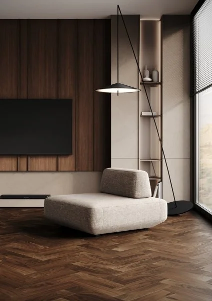 Паркетная доска Quartz Parquet Штучный паркет Орех Американский 44-400-29 в Новокузнецке