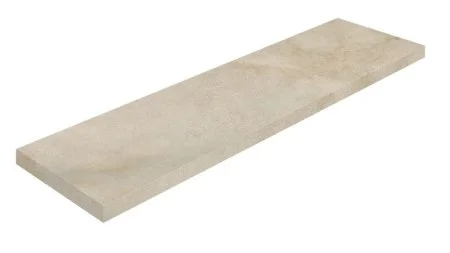 Керамогранит Coliseum Монца Крим Ступень угловая левая (Натуральный, 33х120) в Новокузнецке