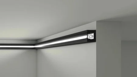 Профиль NMC Wallstyl IL12 Black (25х20х2000мм) в Новокузнецке