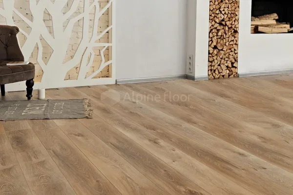 Кварц-виниловая плитка Alpine Floor Premium XL Дуб Природный Изысканный ЕСО 7-6, 8 мм. 43 класс в Новокузнецке