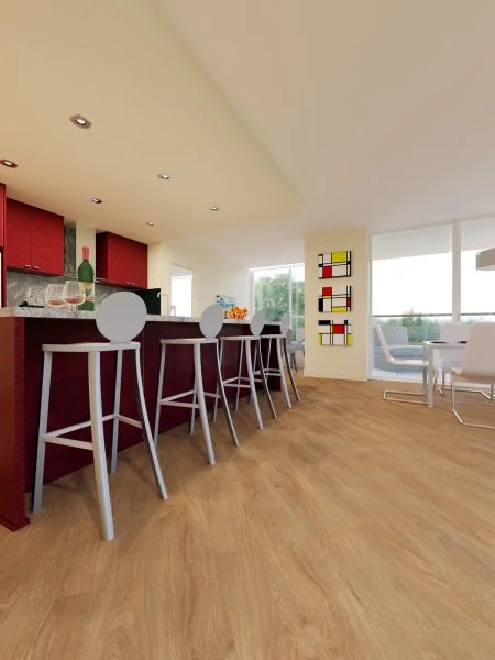 Кварц-виниловая плитка FineFloor Light Дуб Эно FF-1371 в Новокузнецке