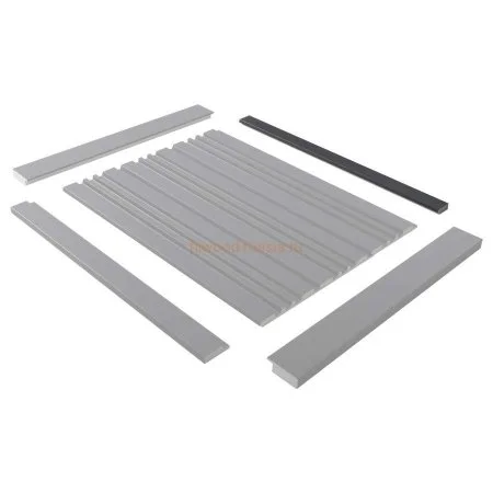 Финишный молдинг LF124B GR3 левый декорированный (31х12х2700мм) в Новокузнецке