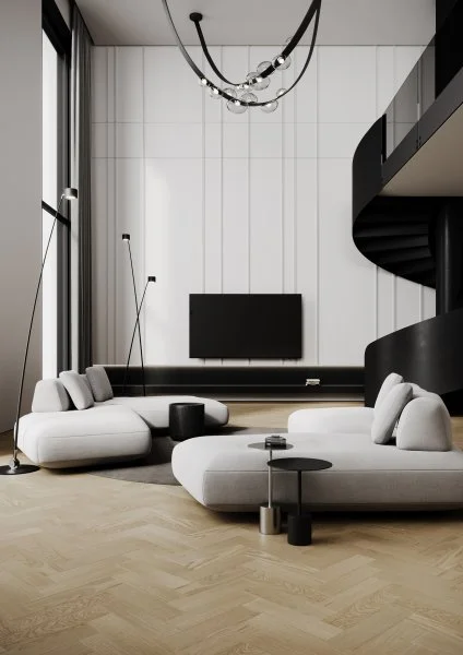 Паркетная доска Quartz Parquet Штучный паркет Дуб Бисквитный 44-1258-07 в Новокузнецке