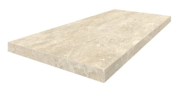 Керамогранит Coliseum Да Винчи Беж Ступень угловая левая (Натуральный, 33х60) в Новокузнецке