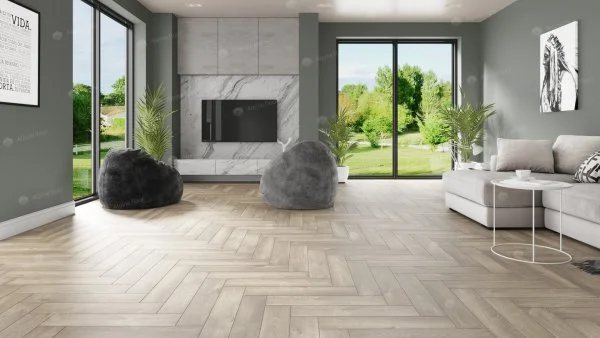 Кварц-виниловая плитка Alpine Floor Parquet Дуб Натуральный Отбеленный ЕСО 16-5 2.5 мм. 43 класс в Новокузнецке