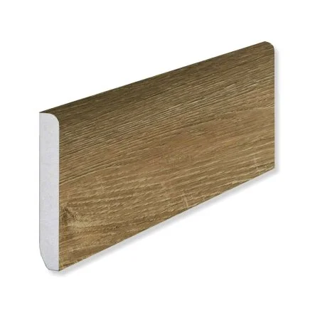 Кварцевый плинтус Fargo 61W921 Дуб Прага градиент 80х11х2200 мм в Новокузнецке