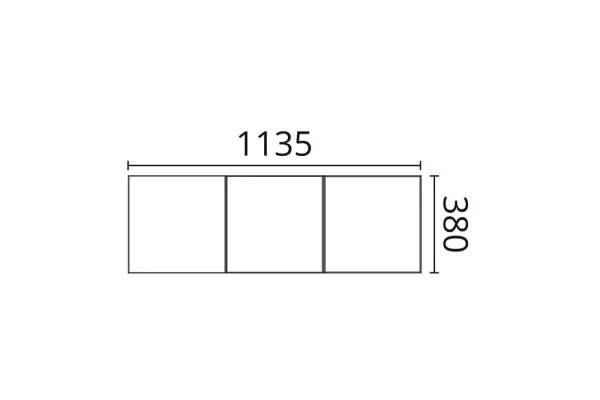 Декоративная панель NMC Arstyl Domino (113.5x38x3.8 см) в Новокузнецке