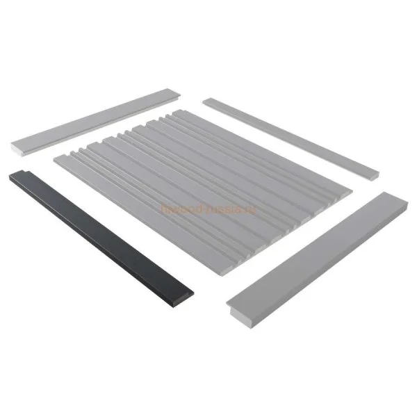 Финишный молдинг LF124A GR3 правый декорированный (42х12х2700мм) в Новокузнецке