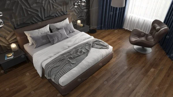 Кварц-виниловая плитка Alpine Floor Premium XL Дуб Шоколадный ЕСО 7-18, 8 мм. 43 класс в Новокузнецке