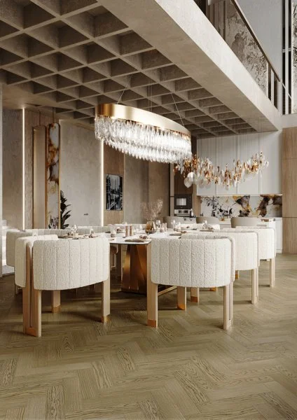 Паркетная доска Quartz Parquet Штучный паркет Дуб Конго 44-1258-54 в Новокузнецке