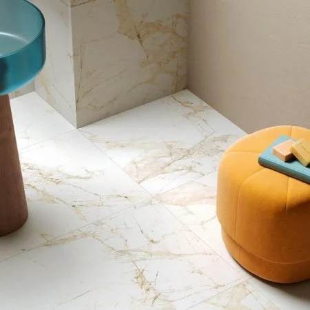 Керамогранит Coliseum Канова Уайт 60х120 (Натуральный и Реттифицированный) в Новокузнецке