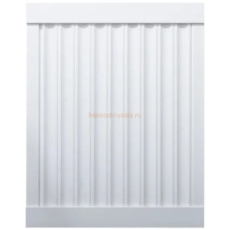 Финишный молдинг LF124A NP правый белый (42х12х2700мм) в Новокузнецке