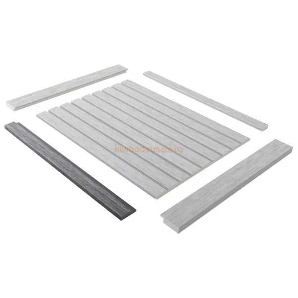 Финишный молдинг LF124A GN68 правый декорированный (42х12х2700мм) в Новокузнецке