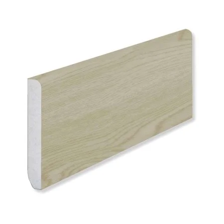 Кварцевый плинтус Fargo 18001-35 Ясень Белый 80х11х2200 мм в Новокузнецке