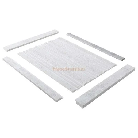 Финишный молдинг LF124B W50 левый декорированный (31х12х2700мм) в Новокузнецке