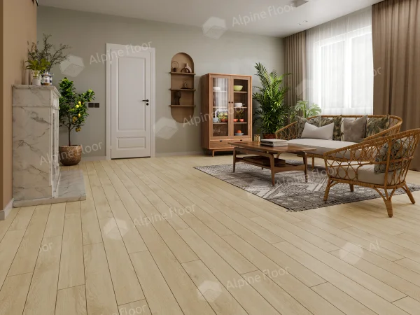 Каменно-полимерная плитка Alpine Floor Grand Sequoia Village Камфора ECO 11-507 4мм, 43 класс в Новокузнецке