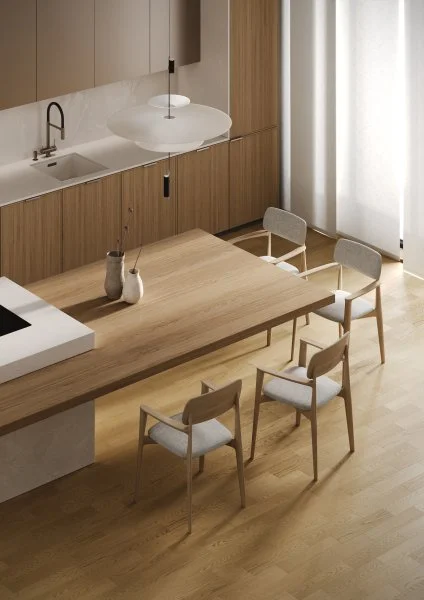 Паркетная доска Quartz Parquet Штучный паркет Дуб Шампань 44-414 в Новокузнецке