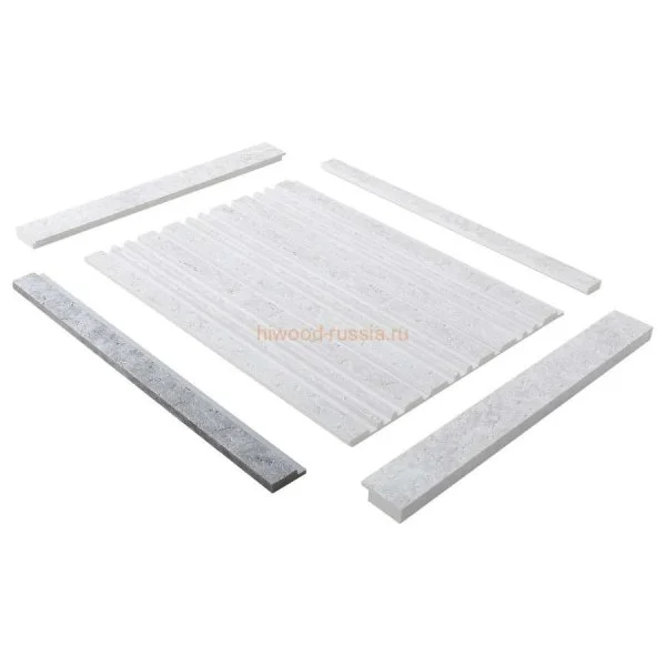 Финишный молдинг LF124A W50 правый декорированный (42х12х2700мм) в Новокузнецке