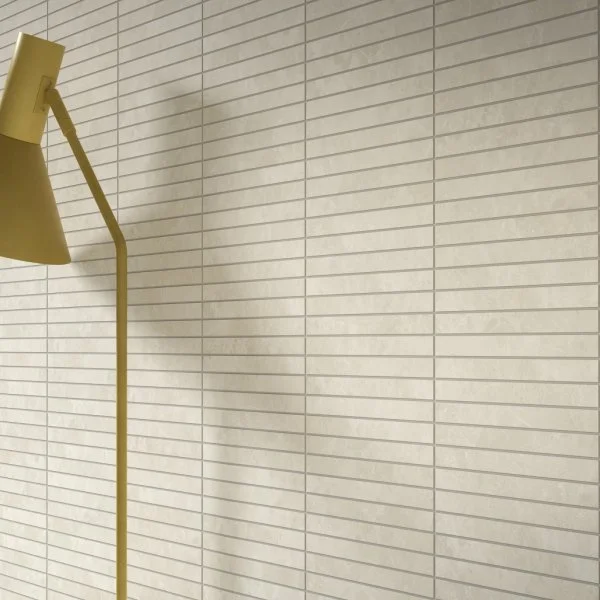 Керамогранит Coliseum Да Винчи Уайт Мозаика Стрип (Натуральная, 30х30) в Новокузнецке