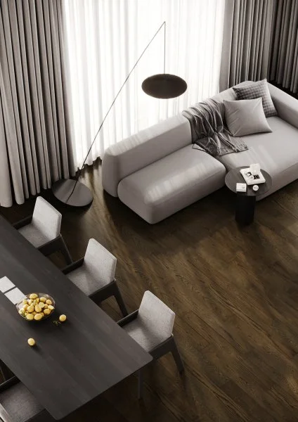 Паркетная доска Quartz Parquet Классик 7 мм Дуб Брауни 413 в Новокузнецке