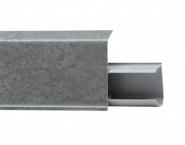 Пластиковый плинтус Royce №551 Грей (55х23х2200мм) в Новокузнецке