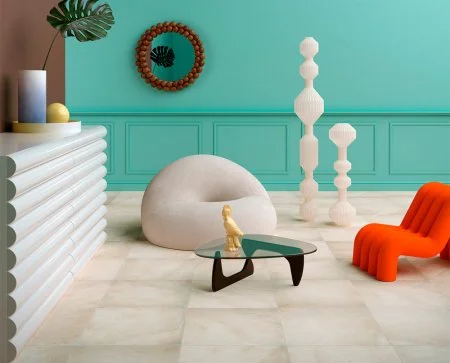 Керамогранит Coliseum Ривьера Уайт 60х60 (Натуральный и Реттифицированный) в Новокузнецке