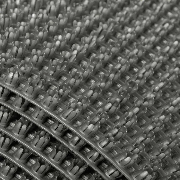 Щетинистое покрытие Альфа-Стиль 128 Серый металлик - 0,9х15 м. пог в Новокузнецке