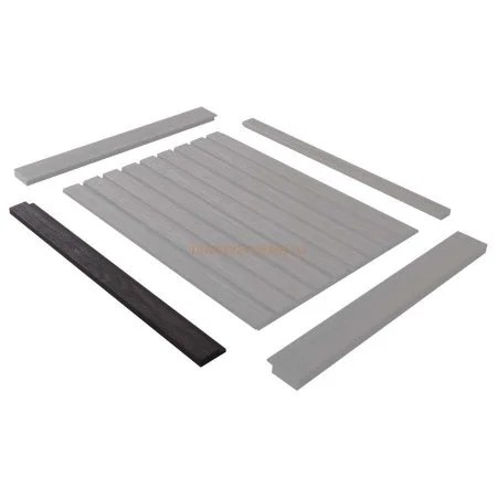 Финишный молдинг LF124A BR395 правый декорированный (42х12х2700мм) в Новокузнецке