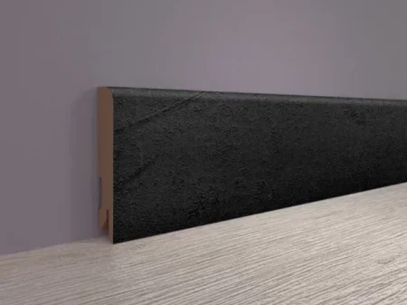 Плинтус MDF Bonkeel 24034 Чёрный Лофт (80х16х2400 мм) в Новокузнецке