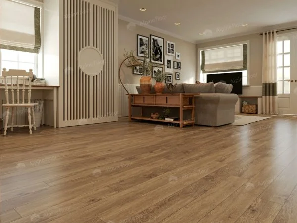 Каменно-полимерная плитка Alpine Floor Grand Sequoia Village Макадамия ECO 11-1007 4мм, 43 класс в Новокузнецке