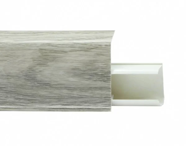 Пластиковый плинтус Royce №549 Дуб Альба (55х23х2200мм) в Новокузнецке
