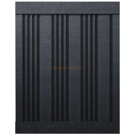 Финишный молдинг LF124B BK114K левый декорированный (31х12х2700мм) в Новокузнецке