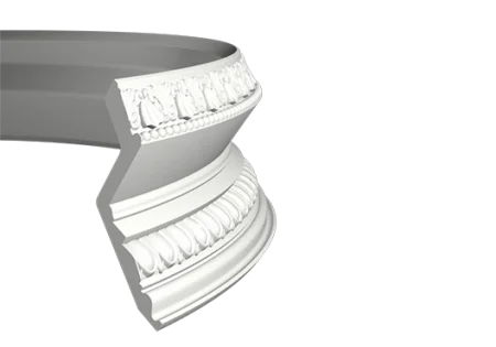 Карниз Европласт 1.50.137 гибкий 2,0 м в Новокузнецке