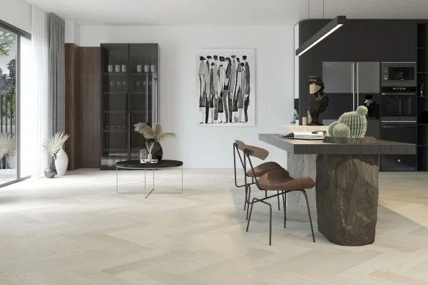 Паркетная доска Quartz Parquet Английская Ёлка Дуб Песочный 33-408 в Новокузнецке