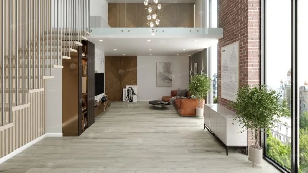 Кварц-виниловая плитка Alpine Floor Premium XL Дуб Серебряный ЕСО 7-22, 8 мм. 43 класс в Новокузнецке