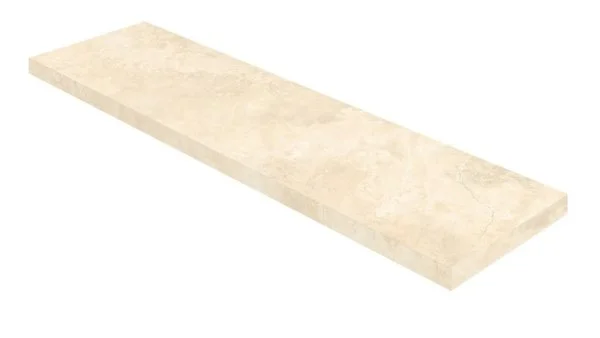 Керамогранит Coliseum Аурелия Уайт Ступень угловая правая (Натуральный, 33х120) в Новокузнецке