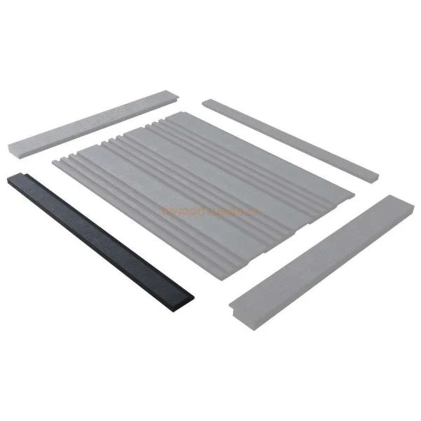 Финишный молдинг LF124A BK114K правый декорированный (42х12х2700мм) в Новокузнецке