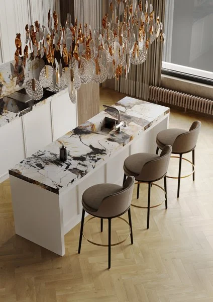 Кварц-виниловая плитка Fargo Herringbone 44-720-16 Дуб Копенгаген в Новокузнецке