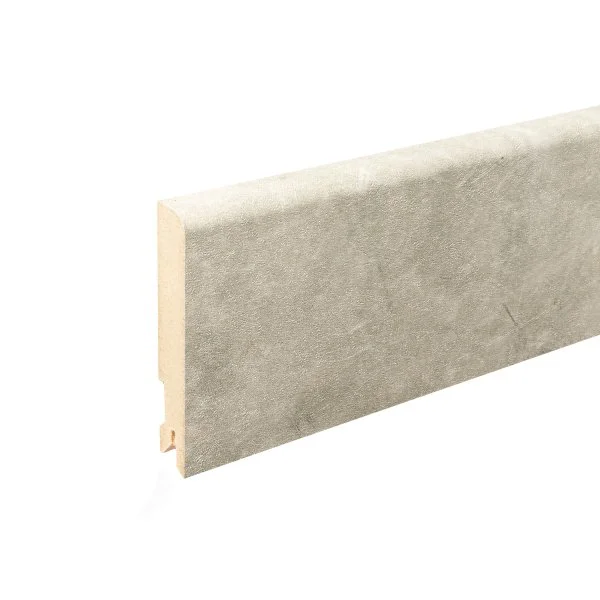 Плинтус MDF Bonkeel 24066 Бетон Лофт Светлый (80х16х2400 мм) в Новокузнецке
